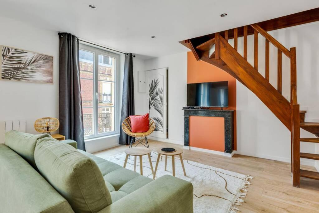 דייפ *** Le Refuge Dieppois *** Superbe Duplex Coeur De Ville מראה חיצוני תמונה